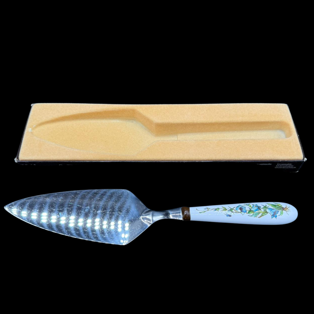 Villeroy & Boch Botanica: Tortenheber / Tortenschaufel mit Porzellangriff in Originalverpackung (7120851861641)