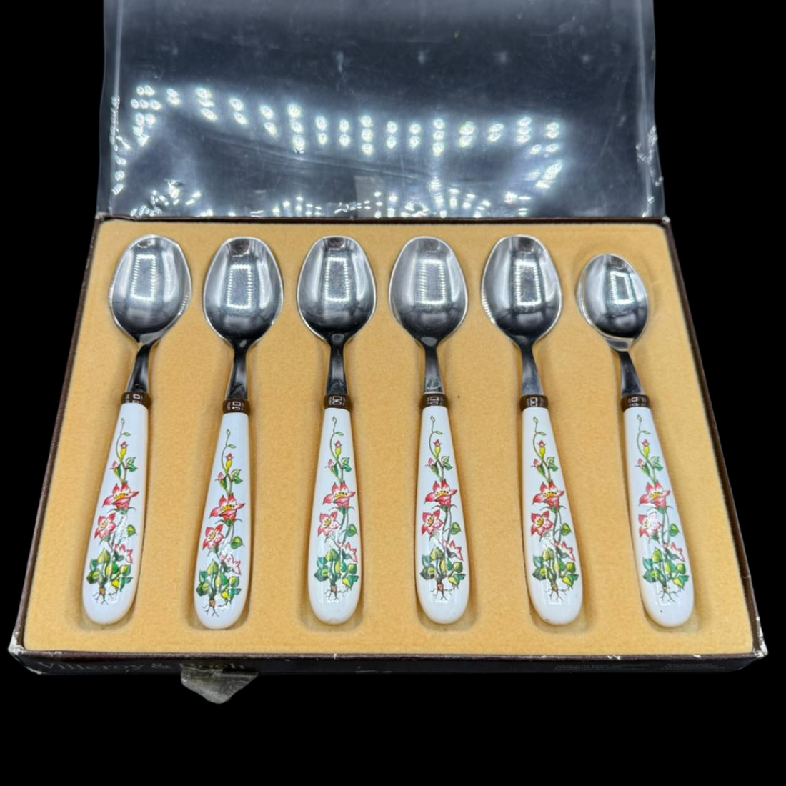 Villeroy & Boch Botanica: 6 Kaffeelöffel, original verpackt (Besteck) (7121021599881)