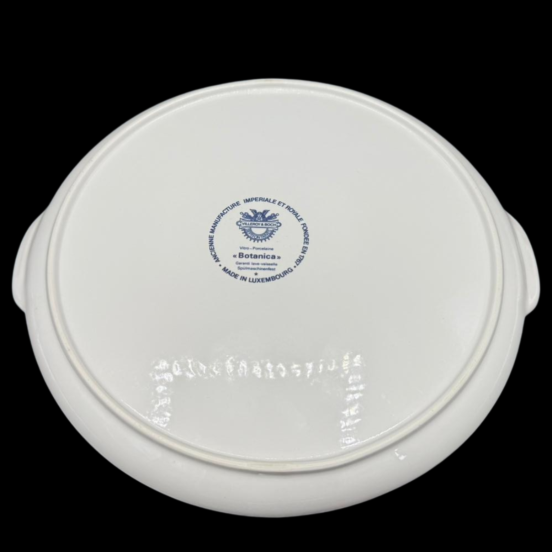Villeroy & Boch Botanica: Kuchenplatte / Platte, rund / Tortenplatte mit Griffen (7120828563593)