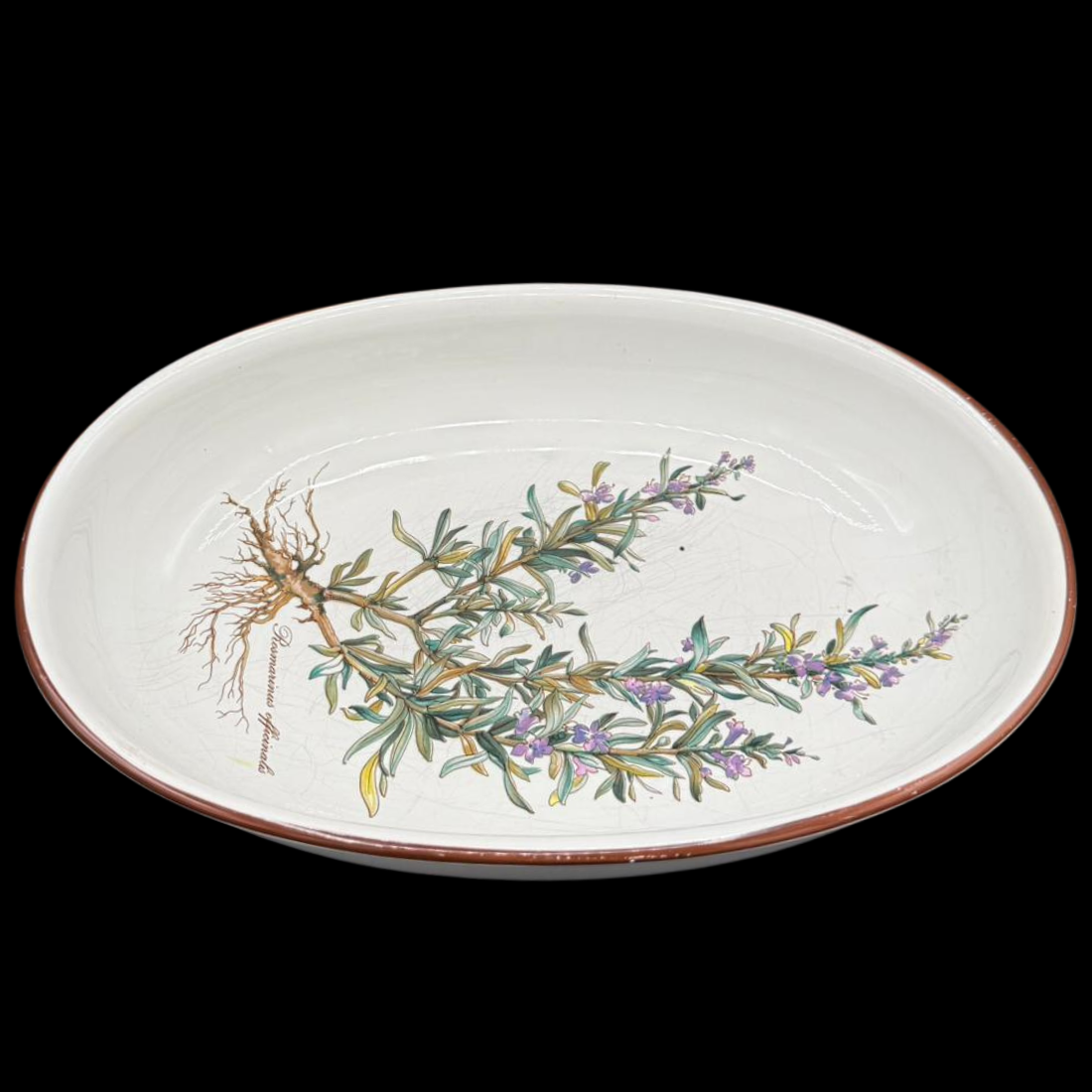 Villeroy & Boch Botanica: Auflaufform, oval - ca 28 cm Länge - gebraucht (7120826892425)