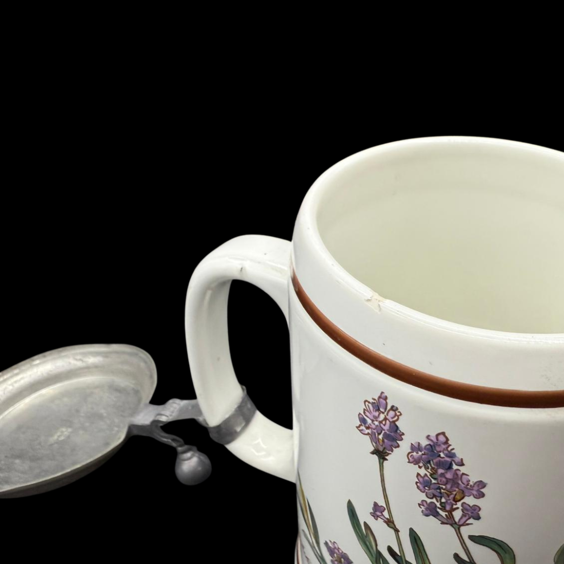 Villeroy & Boch Botanica: Bierkrug / Krug / Humpen mit Deckel (Beschreibung) (8554022994244)