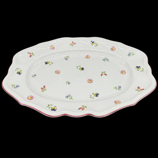 Villeroy & Boch Petite Fleur: Fleischplatte / Platte 36 cm Premium Porzellan (8659292717380)