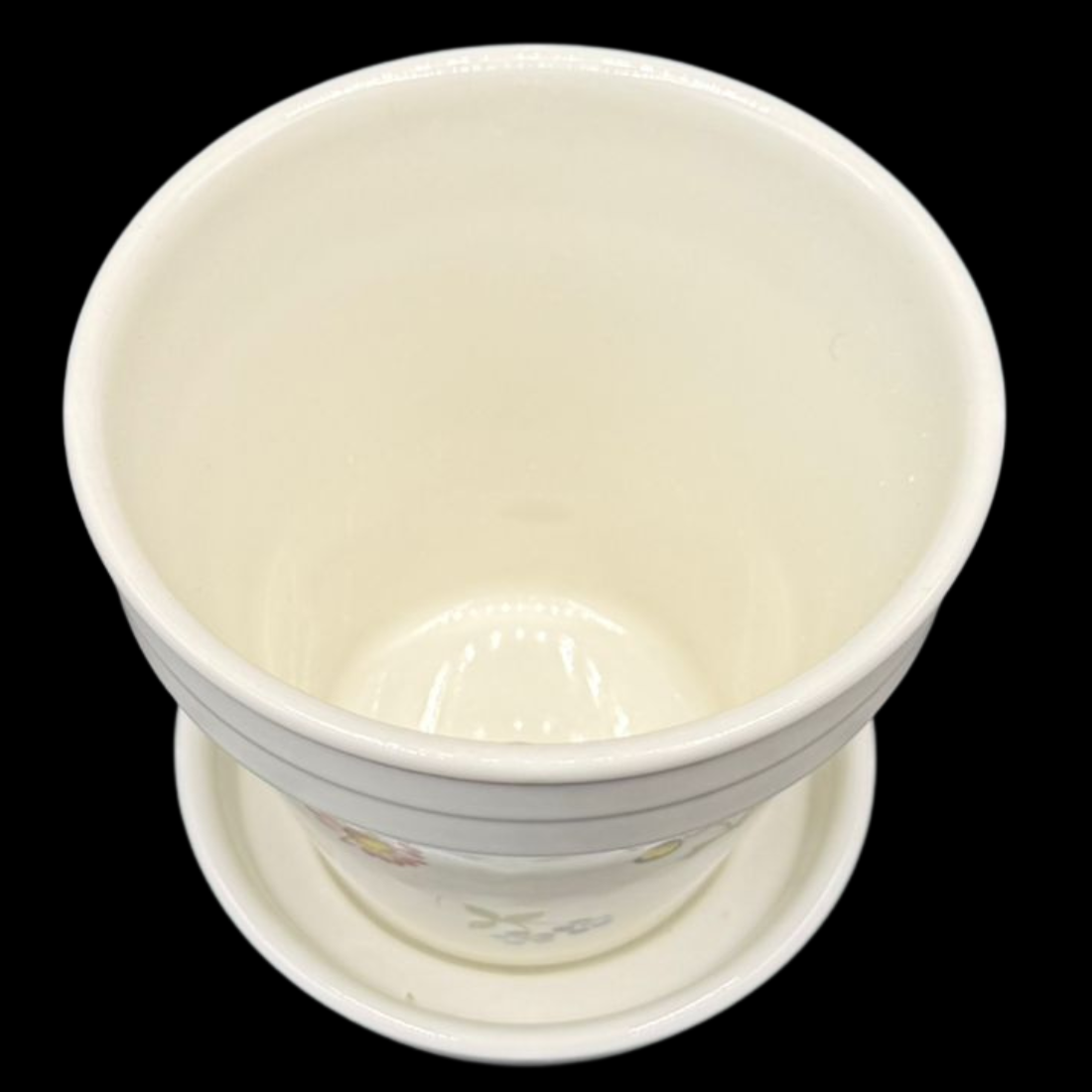 Villeroy & Boch Petite Fleur: Blumentopf mit Unterteller - 8,5 cm (15290831274308)
