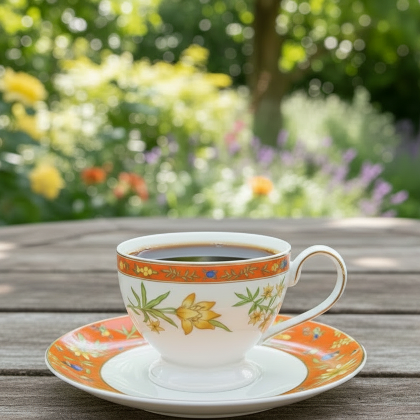 Villeroy & Boch Celine / Selina: Kaffeetasse / Tasse mit Unterteller