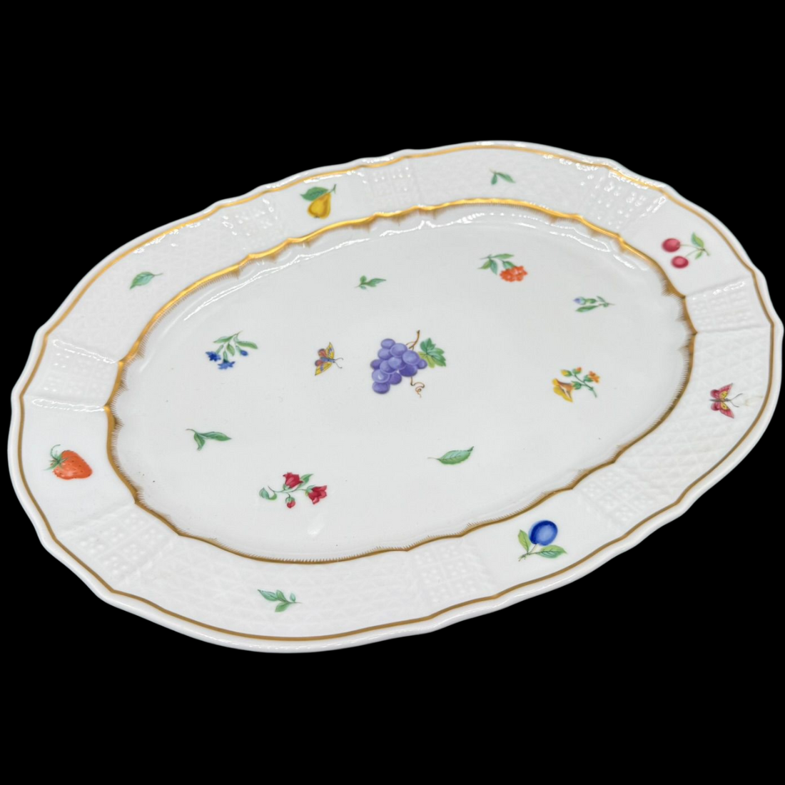 Villeroy & Boch / Heinrich Bel Campo: Fleischplatte / Platte - ca 39 cm (15295620383044)