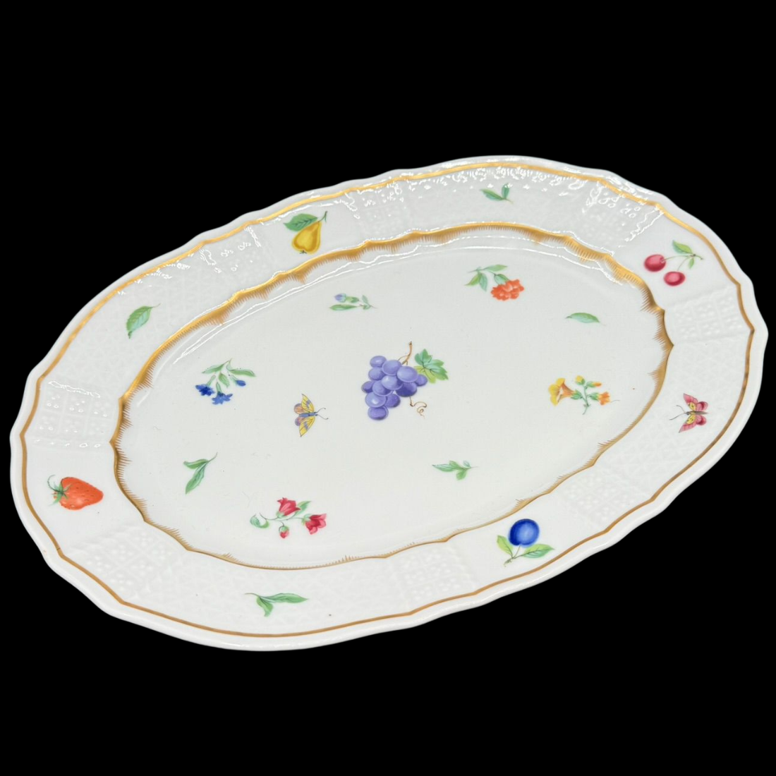 Villeroy & Boch / Heinrich Bel Campo: Fleischplatte / Platte - ca 33 cm (15295615041860)