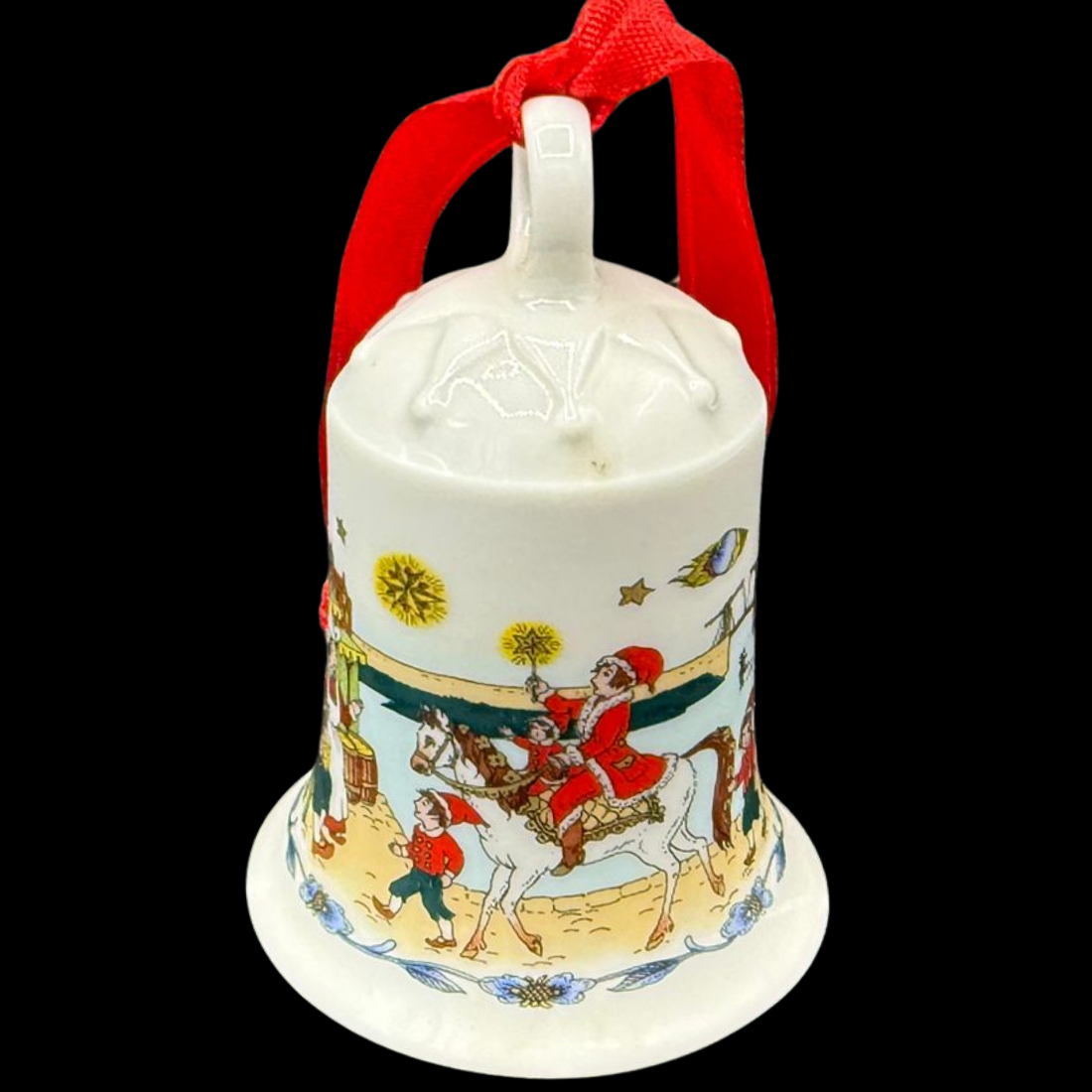 Hutschenreuther Weihnachtsglocke: 1999 In den Grachten - neu und in OVP (8545184416068)