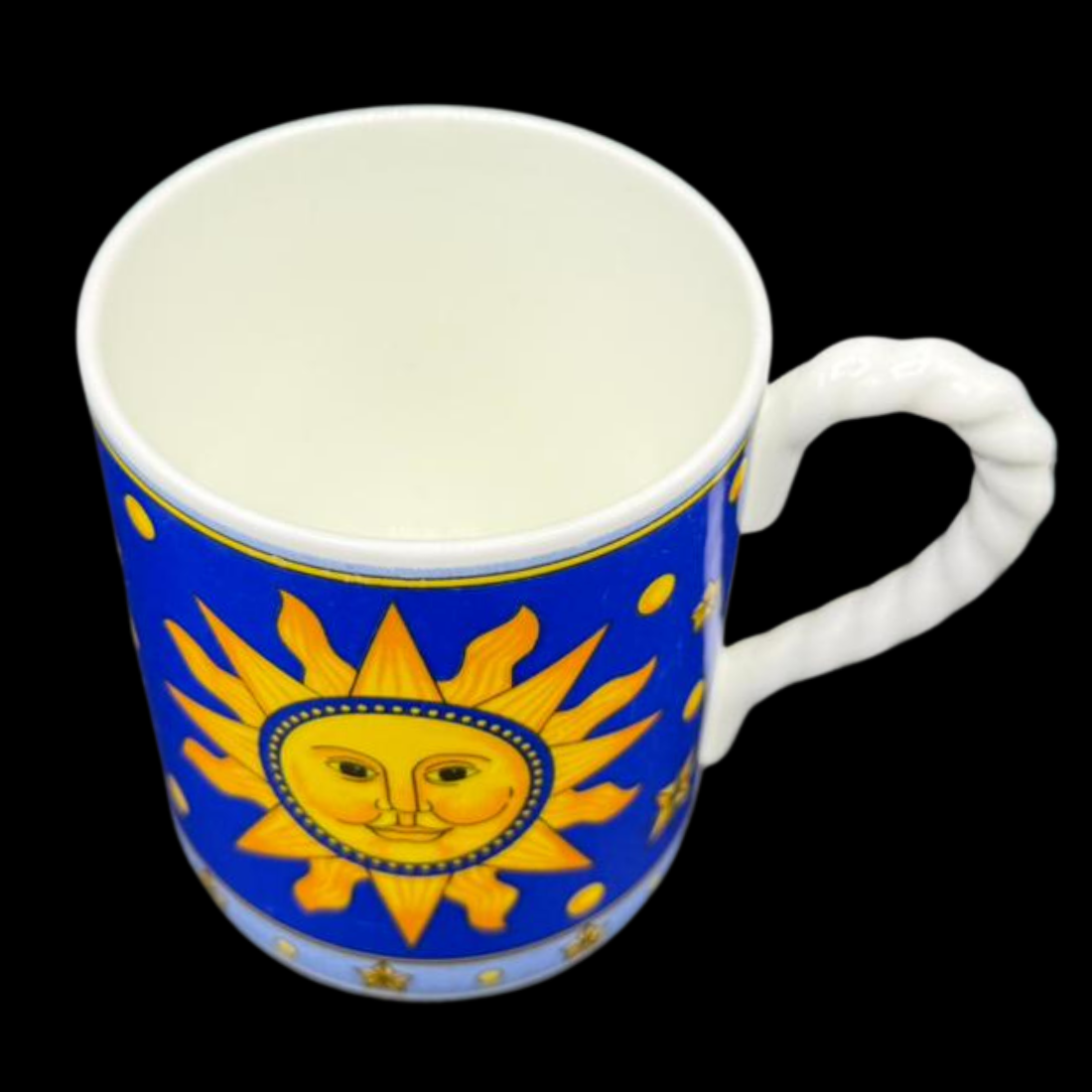 Villeroy & Boch Paloma Picasso Sun, Moon and Stars: Henkelbecher blau (7120762798217)
