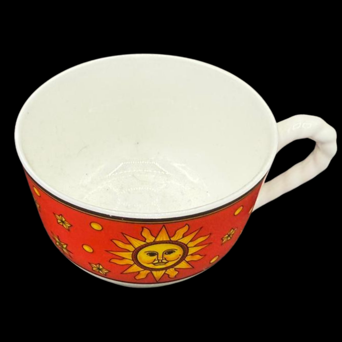 Villeroy & Boch Paloma Picasso Sun, Moon and Stars: Teetasse / Tasse rot (7120803954825)