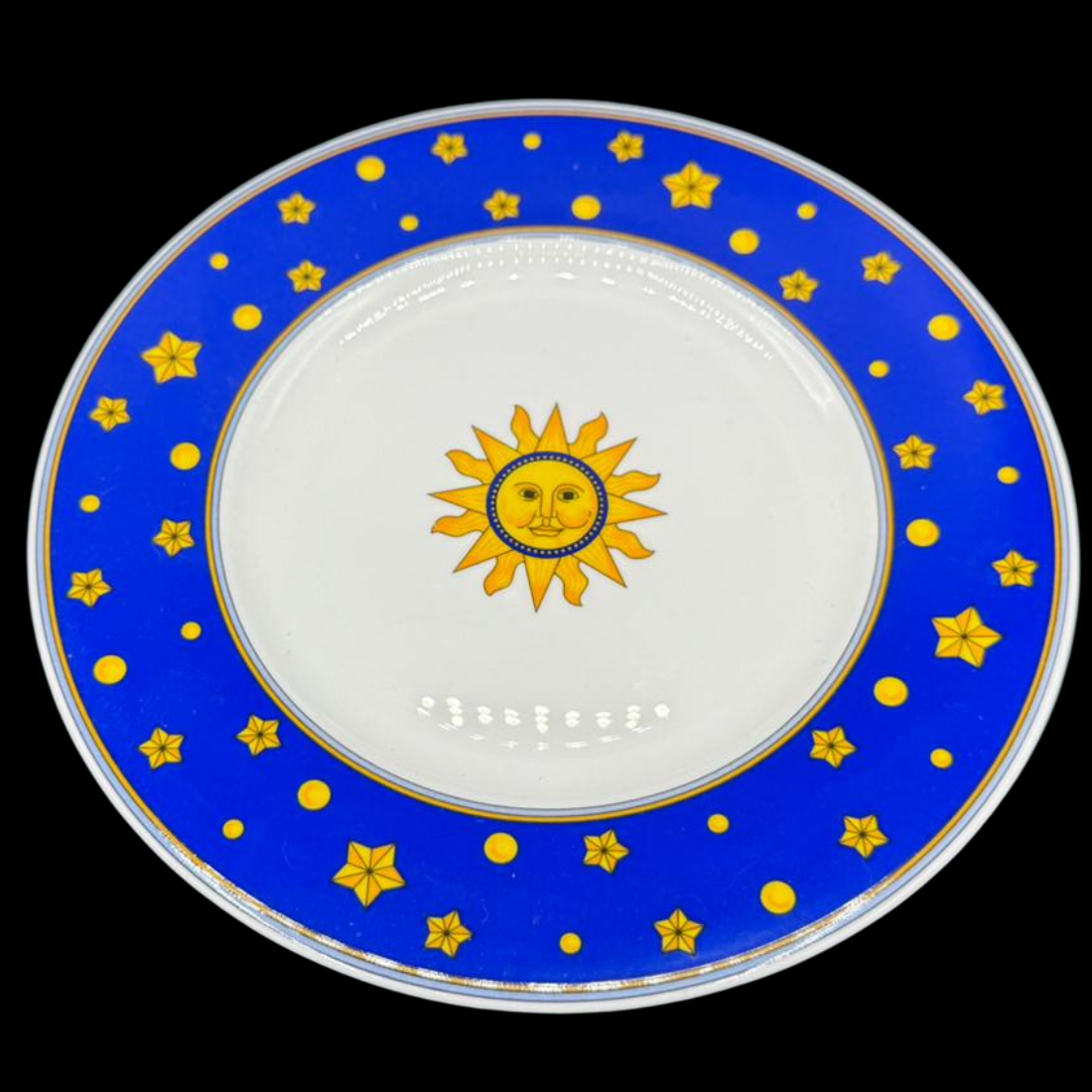 Villeroy & Boch Sun, Moon and Stars: Kuchenteller / Frühstücksteller (blau) (7120882729097)