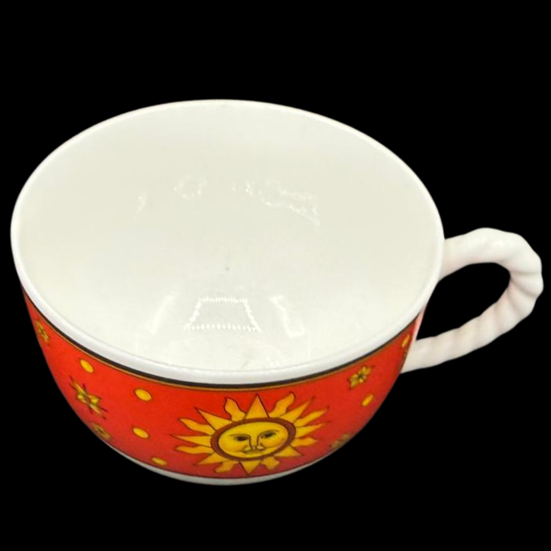Villeroy & Boch Paloma Picasso Sun, Moon and Stars: Jumbotasse - rot (15316854899012)