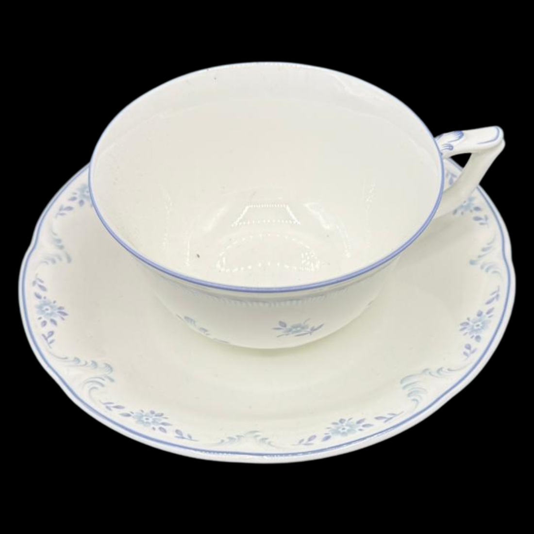 Villeroy & Boch Vienna: Teetasse / Tasse mit Unterteller - neuwertig (8943693562180)