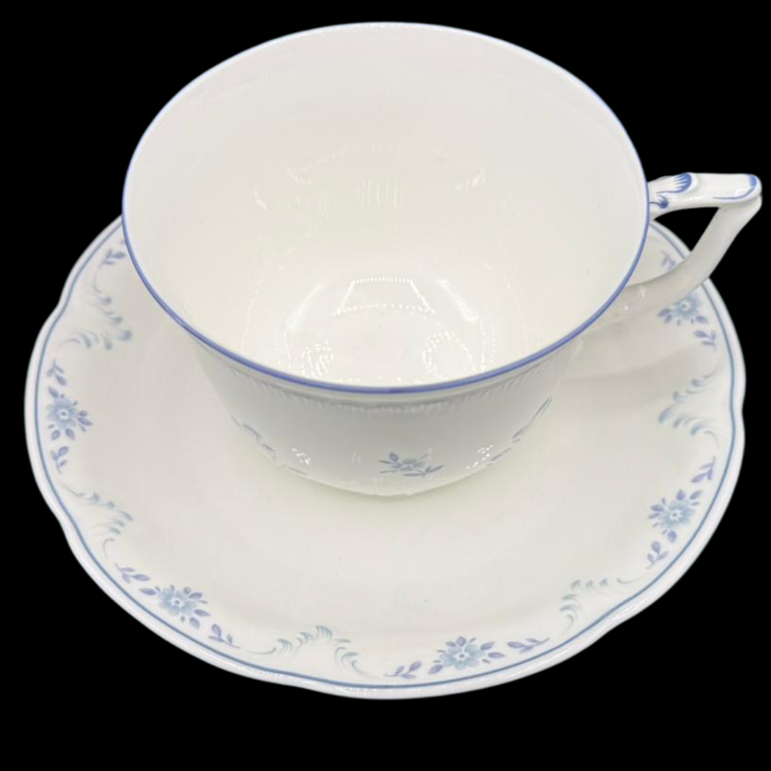 Villeroy & Boch Vienna: Frühstückstasse / Jumbotasse mit Unterteller (8943696642372)