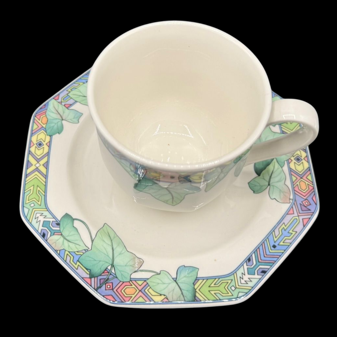 Villeroy & Boch Pasadena: Kaffeetasse / Tasse mit Unterteller