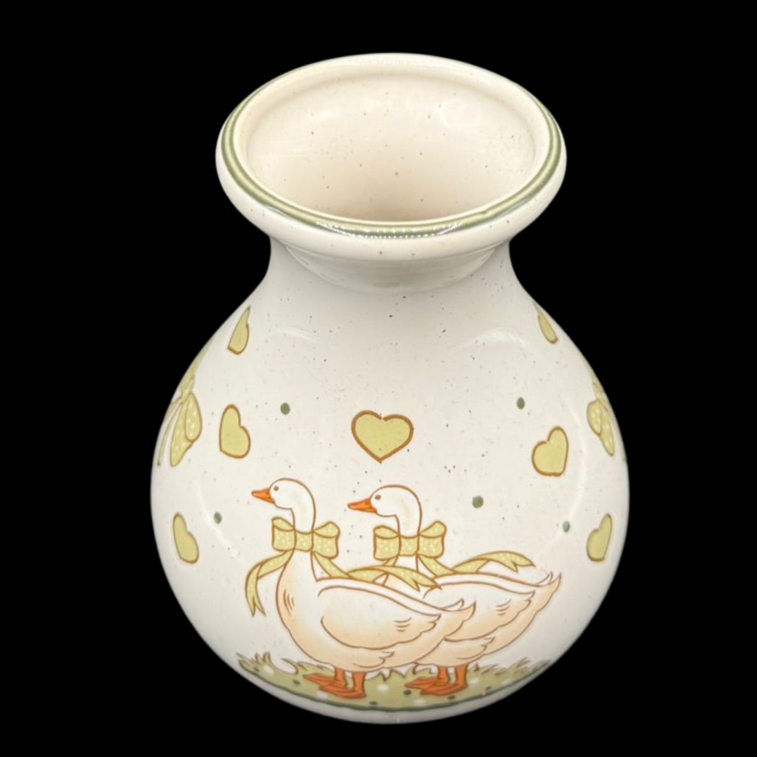 Pfalzkeramik Gänseglück: Vase / Blumenvase