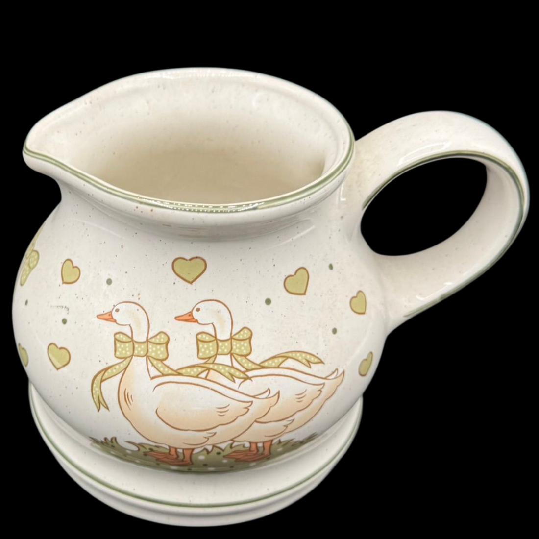 Pfalzkeramik Gänseglück: Krug / Saftkrug / Kanne - ca 12 cm