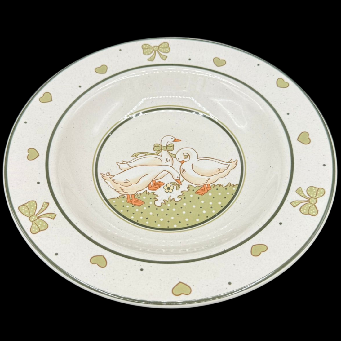 Pfalzkeramik Gänseglück: Suppenteller / tiefer Teller