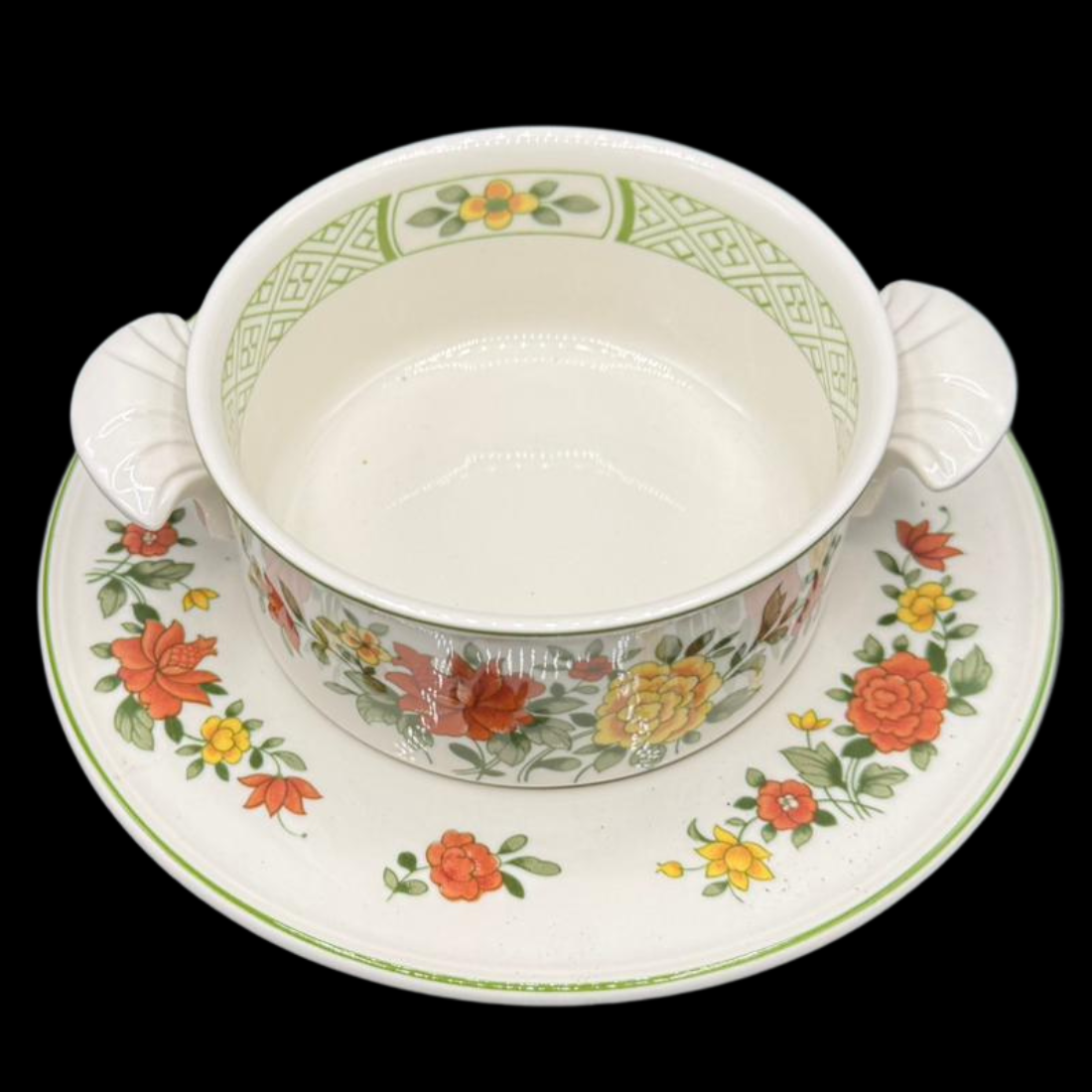 Villeroy & Boch Summerday: Suppentasse mit Unterteller