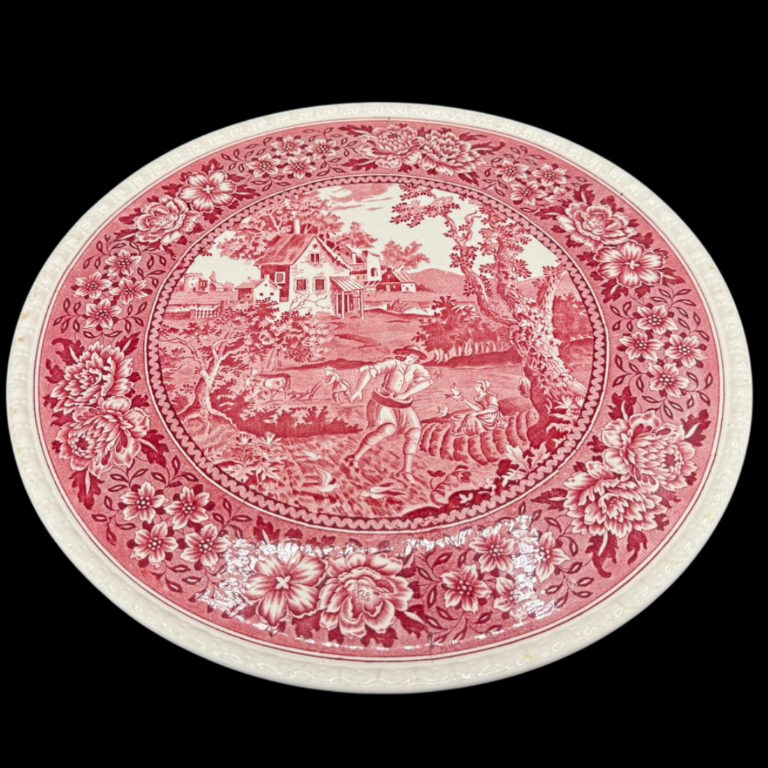 Villeroy & Boch Rusticana rot: Tortenplatte / Kuchenplatte