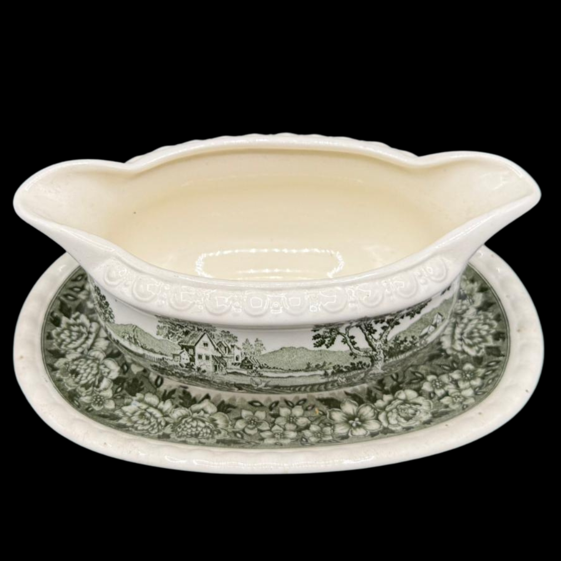 Villeroy & Boch Rusticana grün: Sauciere / Soßenschüssel