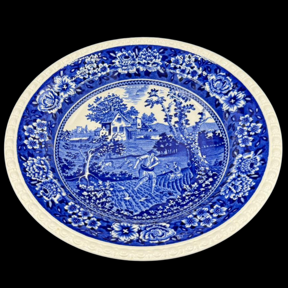 Villeroy & Boch Rusticana blau: Kuchenteller / Frühstücksteller / Dessertteller