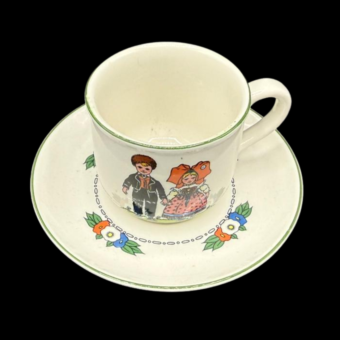 Villeroy & Boch Hansi d´alsace: Mokkatasse / Espressotasse mit Unterteller - neuwertig