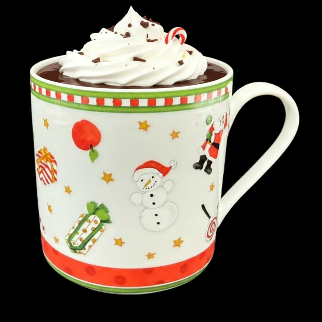 Hutschenreuther: Kaffeebecher / Henkelbecher - Weihnachten