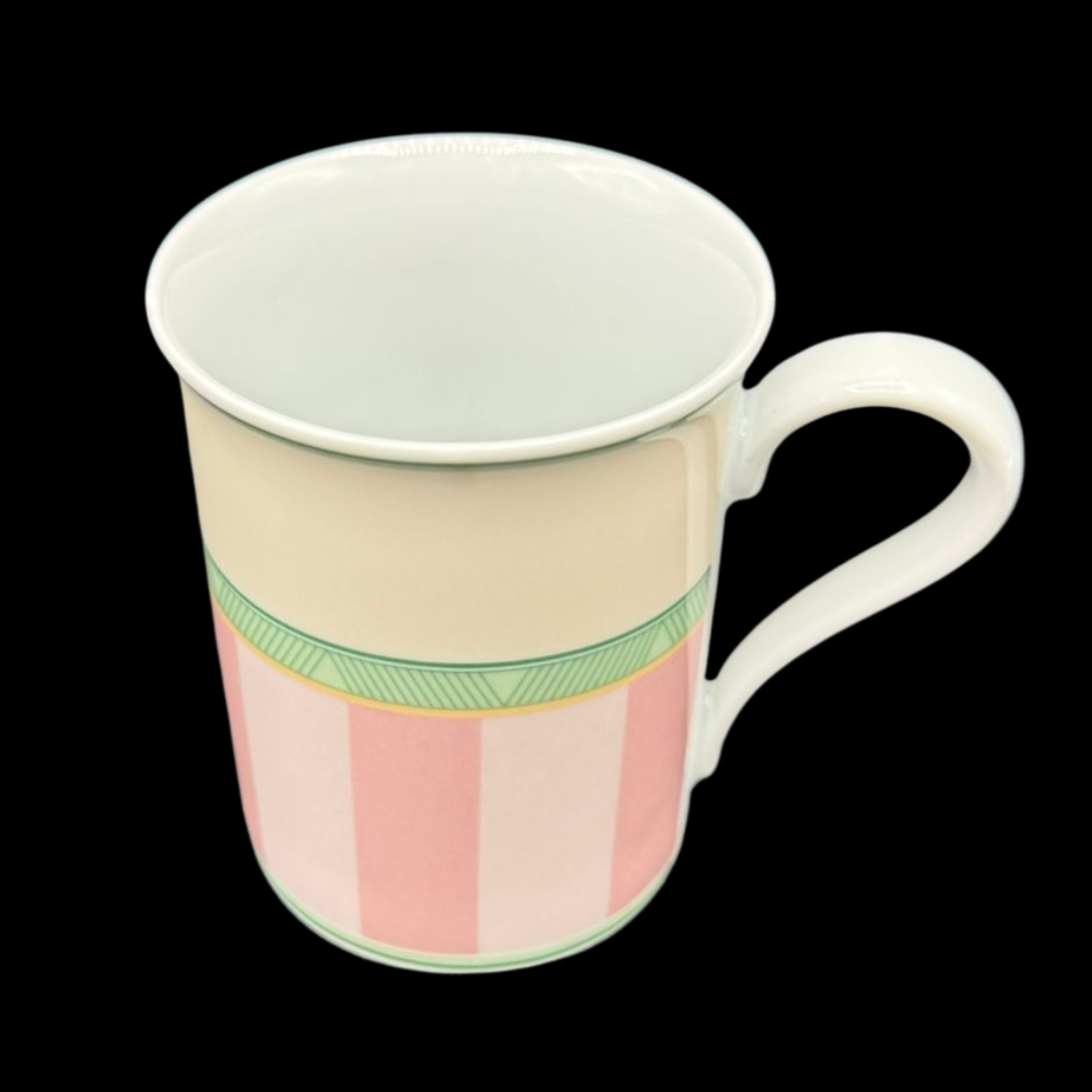 Hutschenreuther Medley Parklane: Henkelbecher / Kaffeebecher - rosa