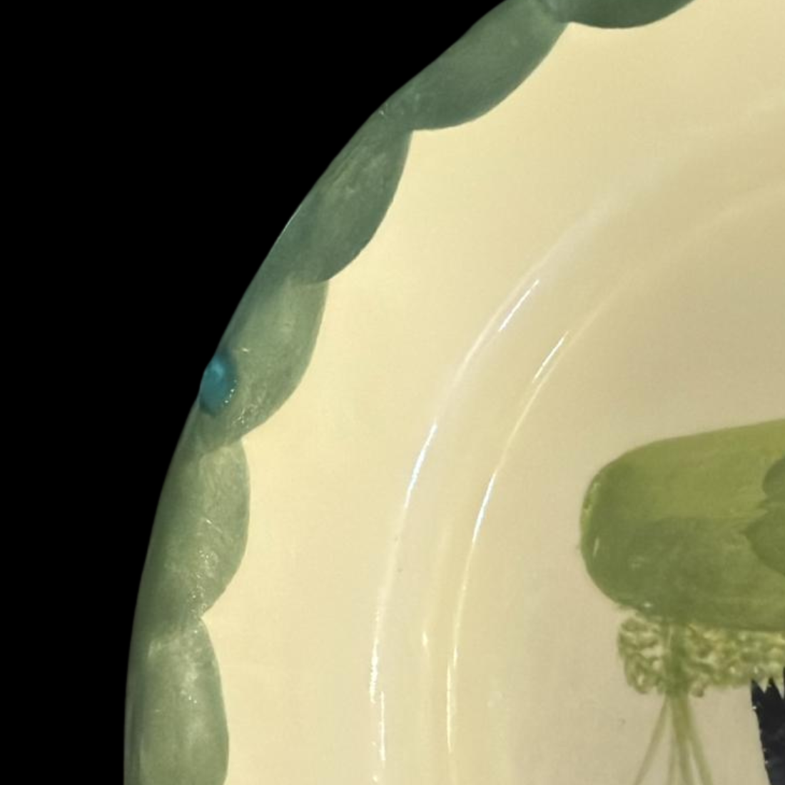 Zeller Keramik Hahn und Henne: Kuchenteller / Dessertteller - siehe Beschreibung