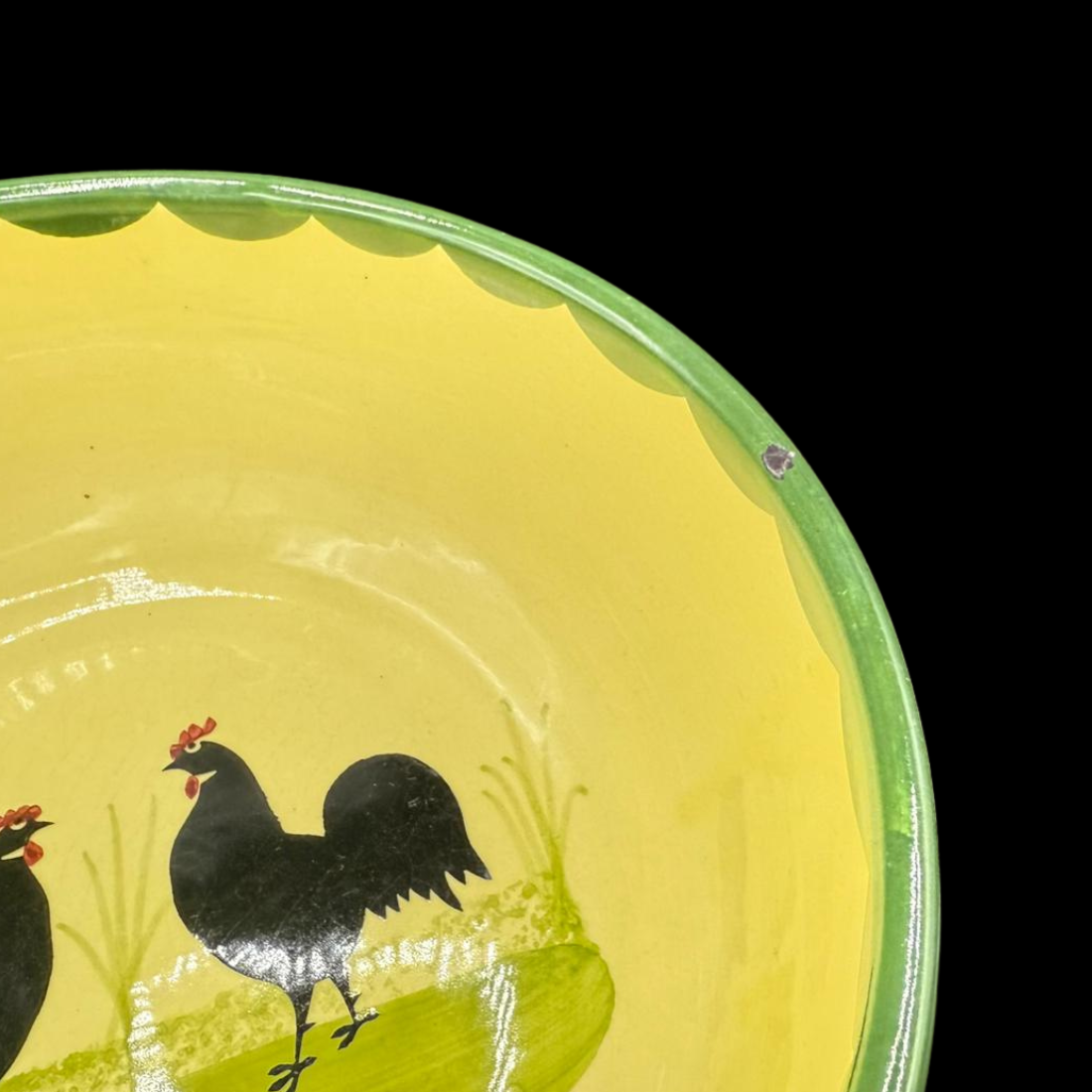 Zeller Keramik Hahn und Henne: Schüssel / Servierschüssel - siehe Beschreibung