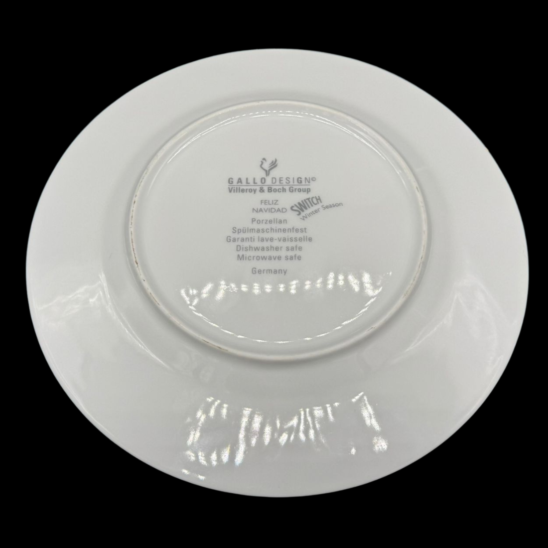 Villeroy & Boch Switch Winter Season Feliz Navidad: Kuchenteller - neu