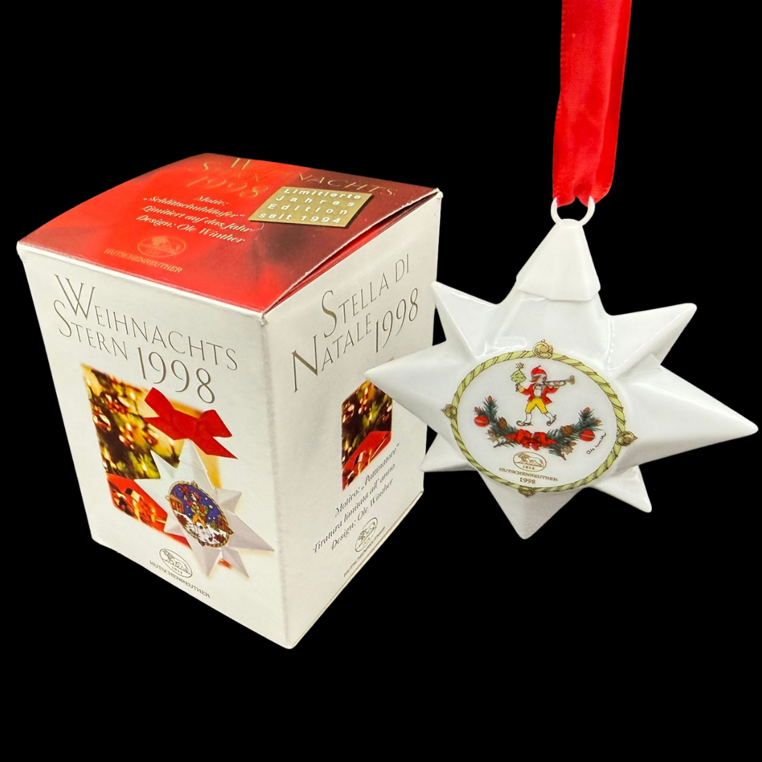 Hutschenreuther Weihnachtsstern: 1998