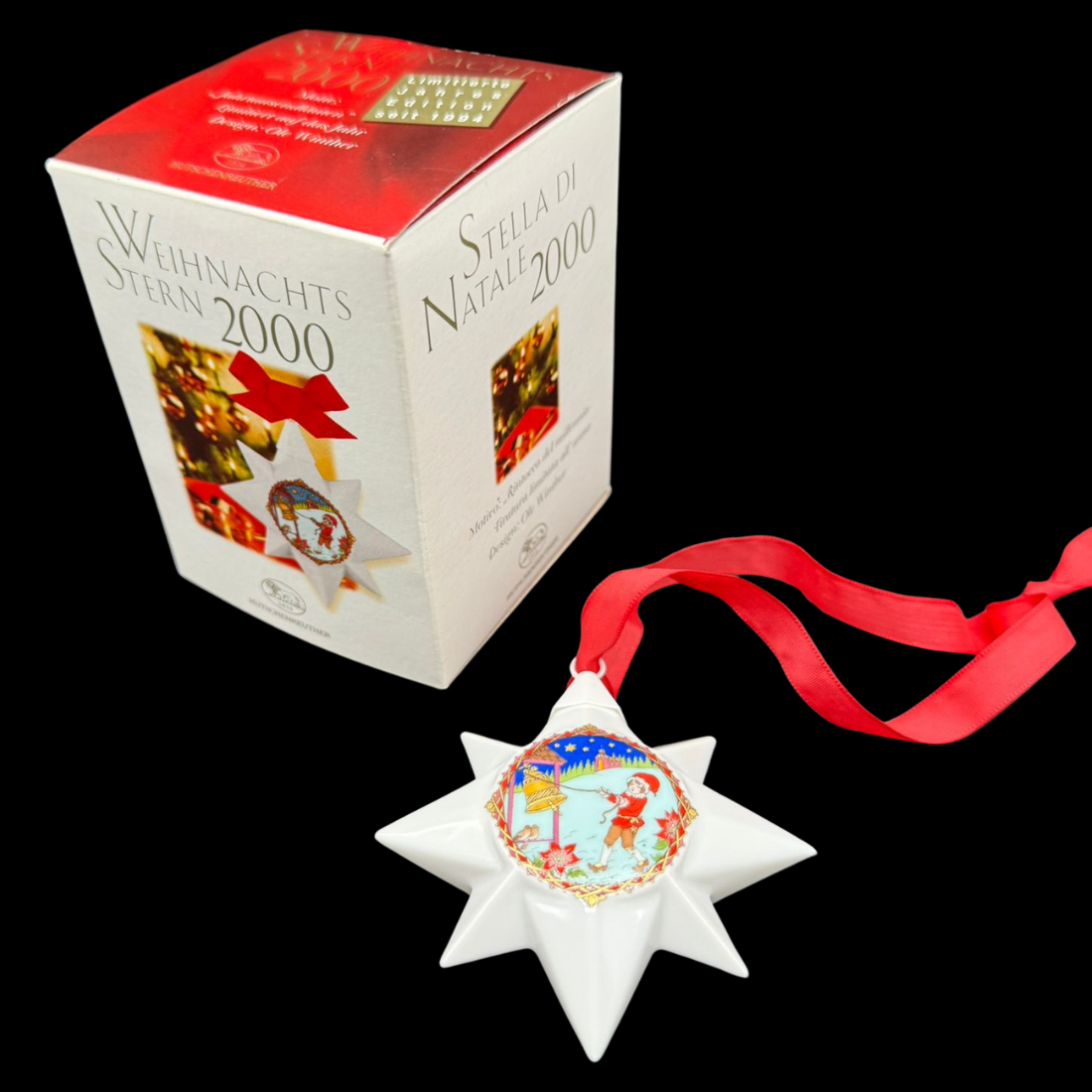 Hutschenreuther Weihnachtsstern: 2000 - neu und in OVP