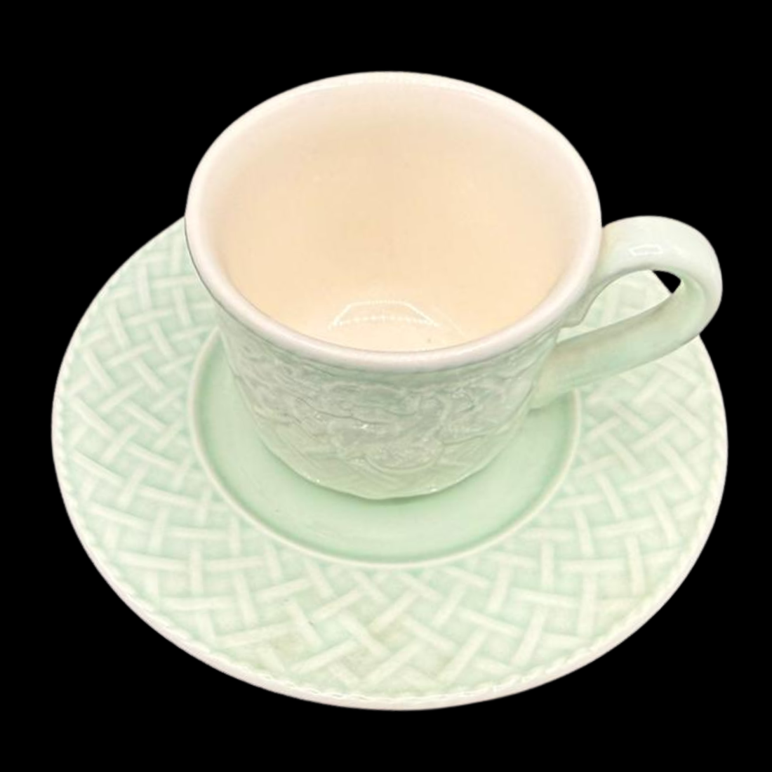 Villeroy & Boch Piemont Primavera: Mokkatasse / Espressotasse mit Unterteller