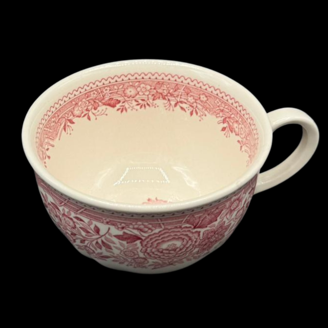 Villeroy & Boch Burgenland rot: Jumbotasse / Frühstückstasse / Milchkaffeetasse