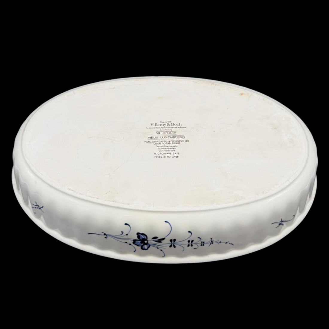 Villeroy & Boch Vieux Luxembourg / Alt Luxemburg: Auflaufform / feuerfeste Form, 27,5 cm lang