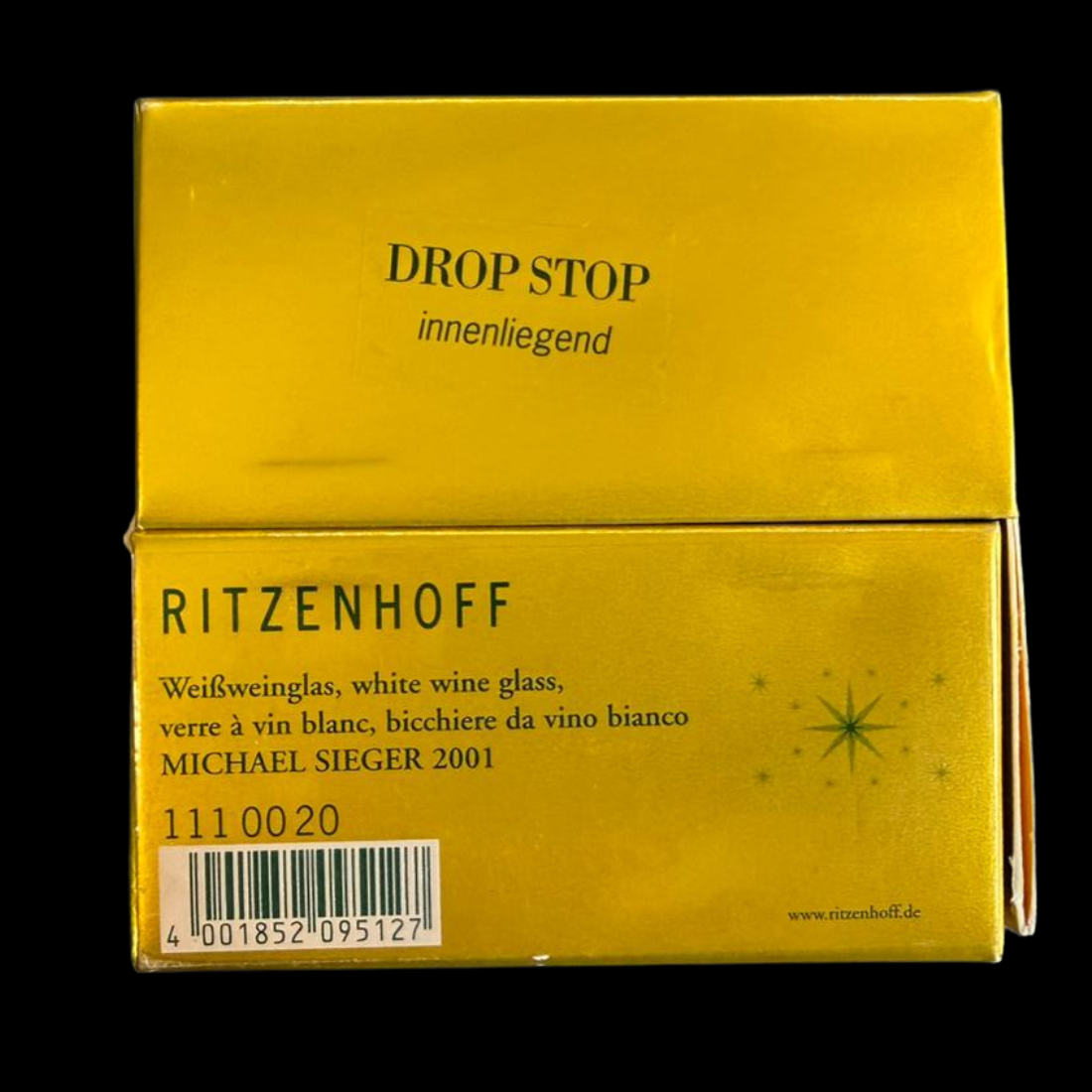 Ritzenhoff Michael Sieger: Weißweinglas / Weinglas - Michael Sieger 2001