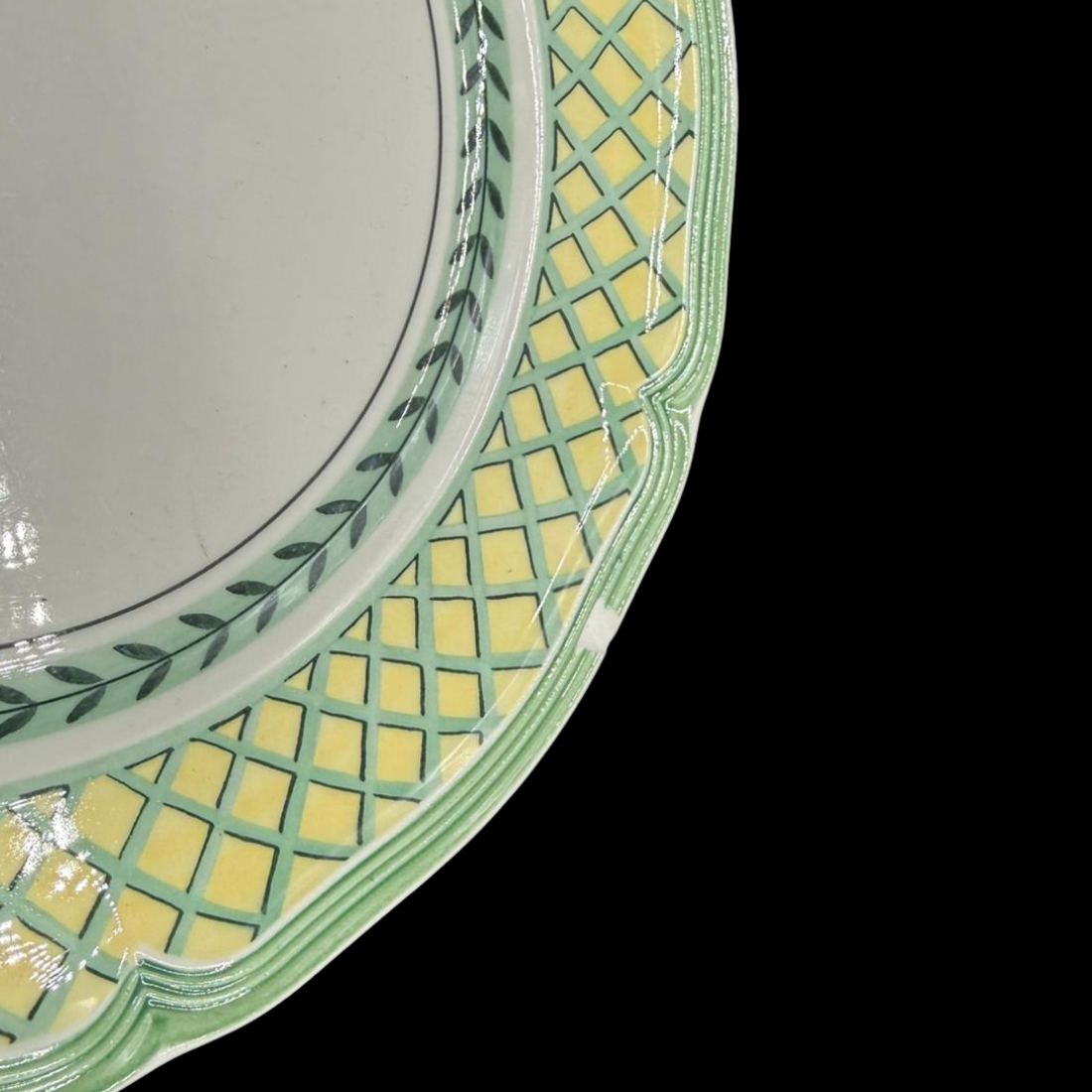 Villeroy & Boch French Garden: Speiseteller / flacher Teller Orange - gebraucht