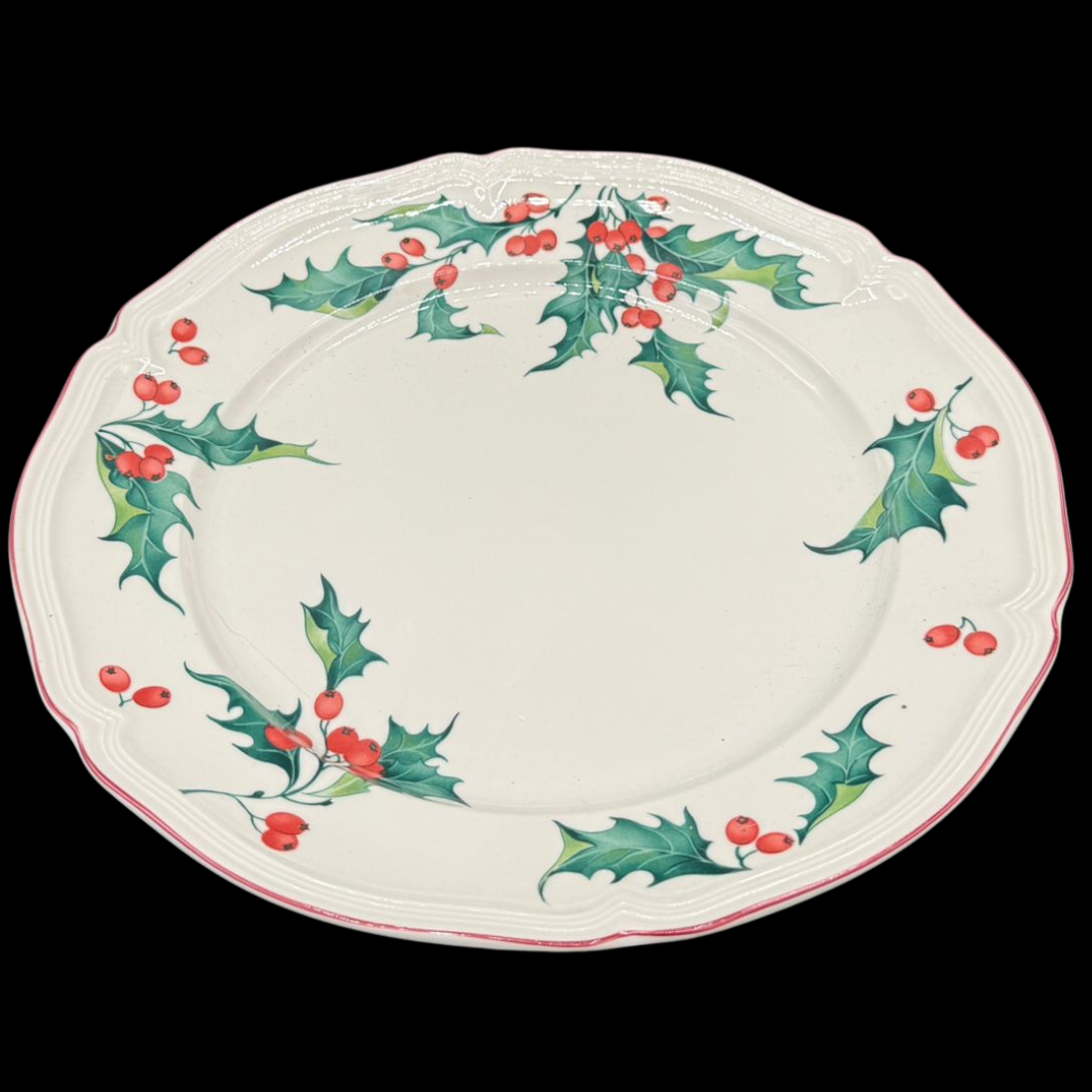 Villeroy & Boch Holly: Speiseteller / flacher Teller - Weihnachten