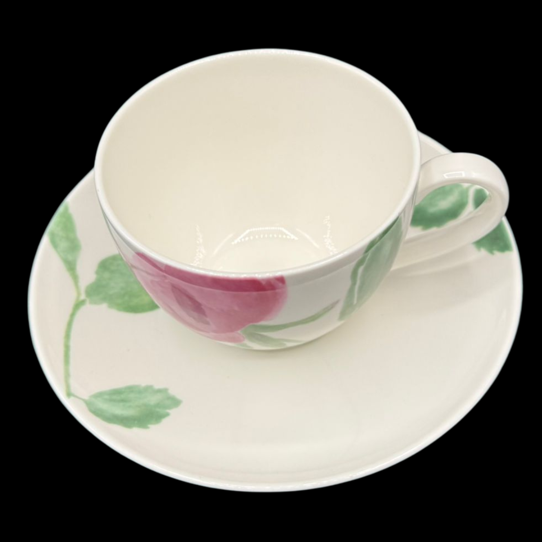 Villeroy & Boch Rosanna: Kaffeetasse / Tasse mit Unterteller