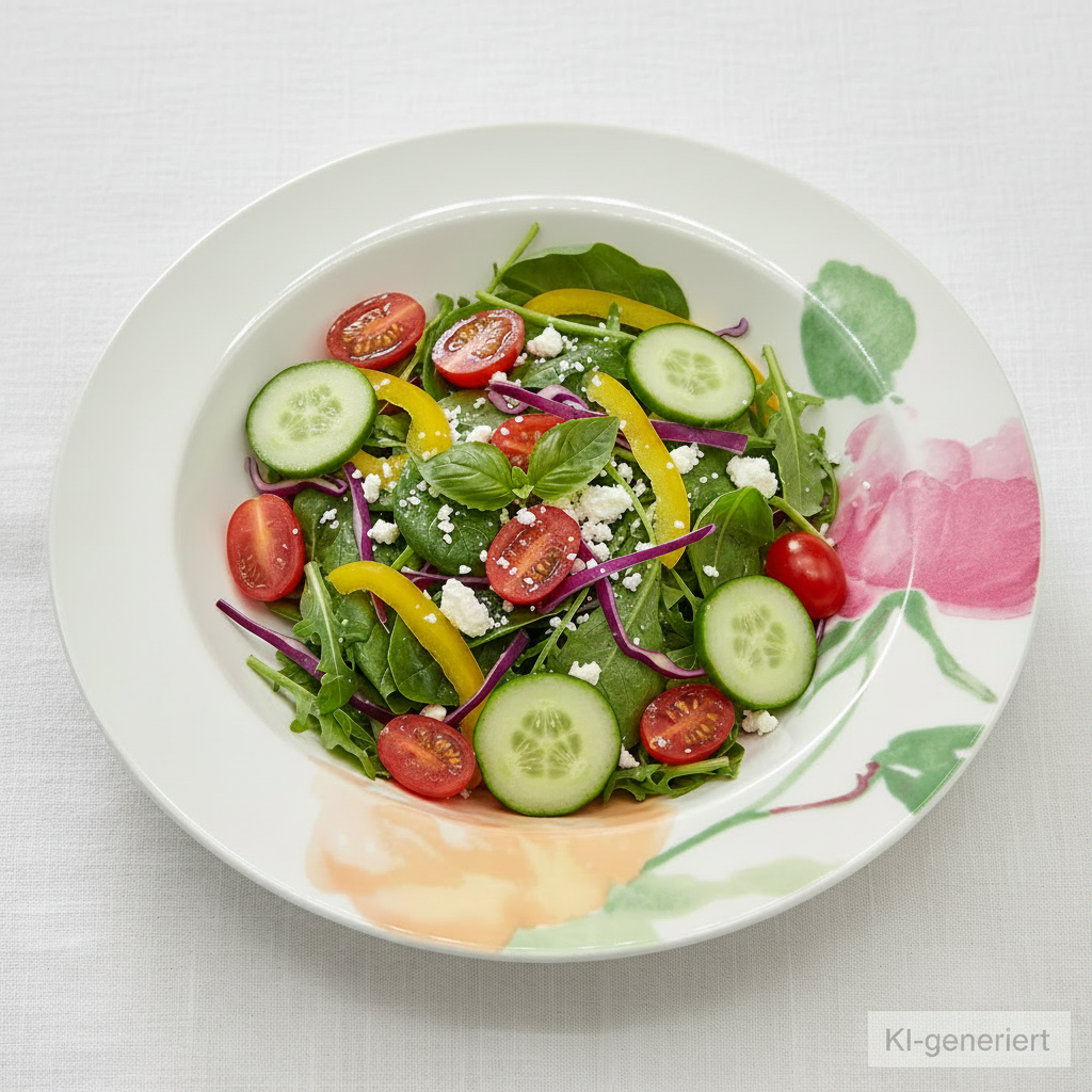 Villeroy & Boch Rosanna: Salatteller / Salatschale / tiefer Teller