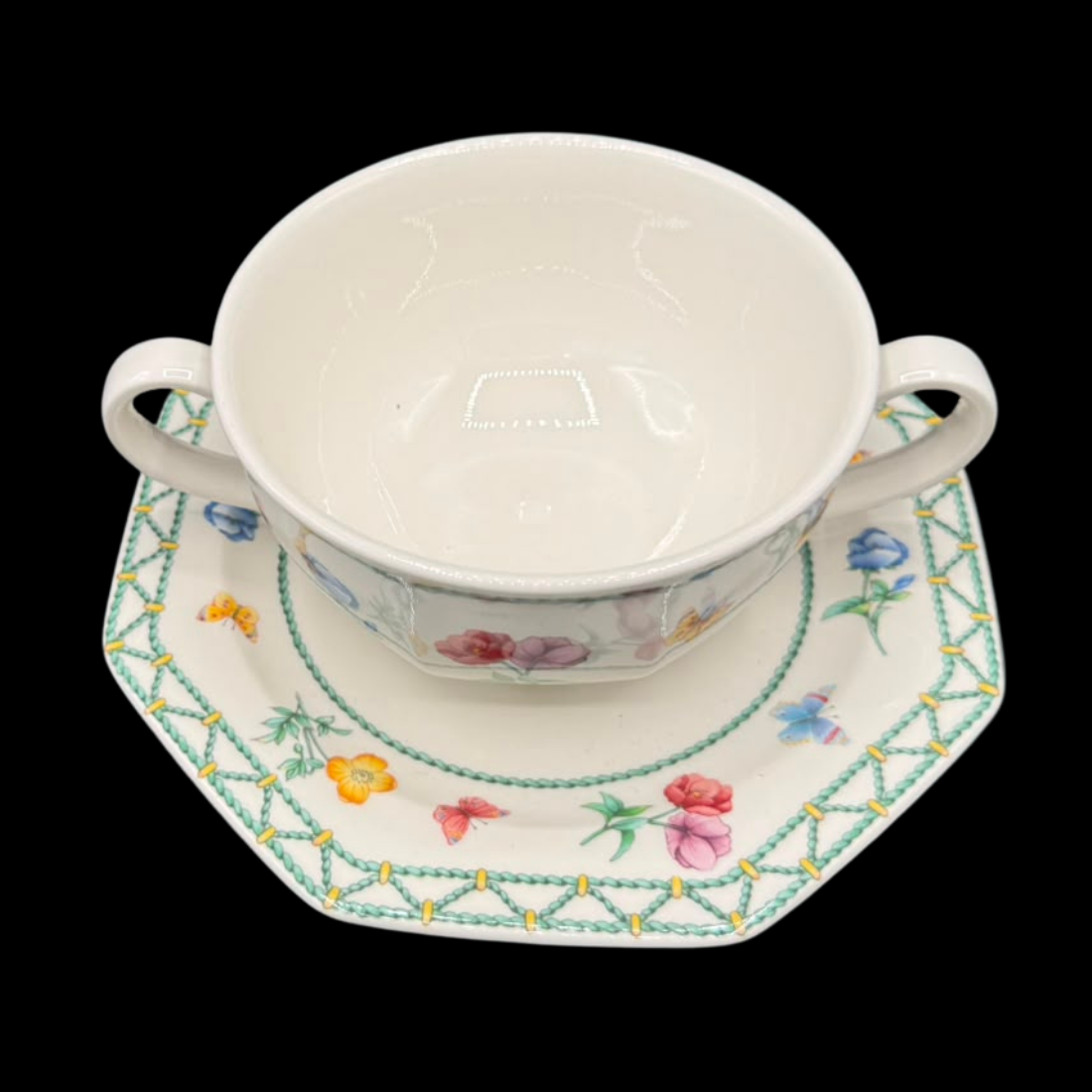 Villeroy & Boch Casa Verde: Suppentasse mit Unterteller