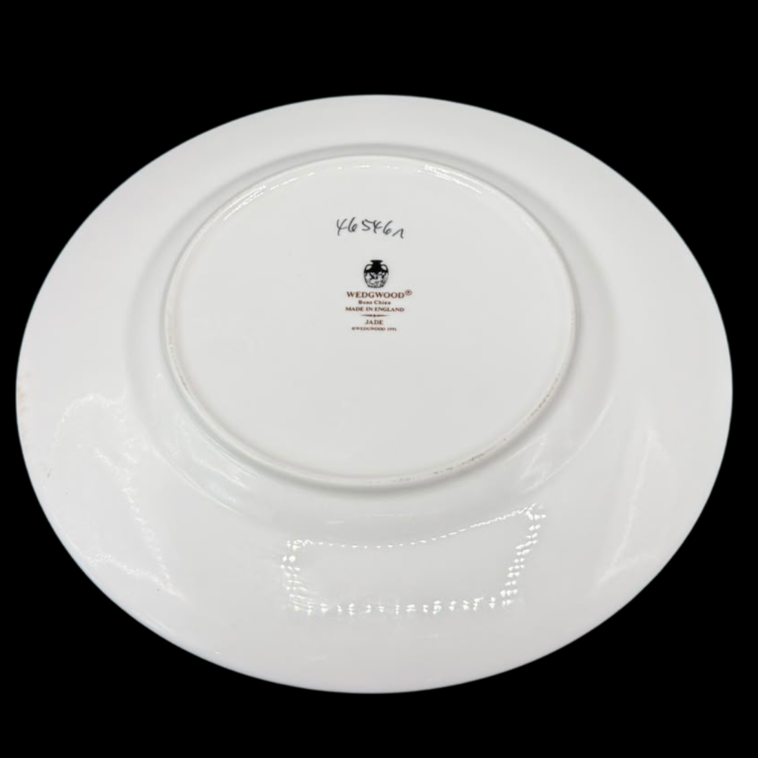 Wedgwood Jade: Kuchenteller / Frühstücksteller - neuwertig