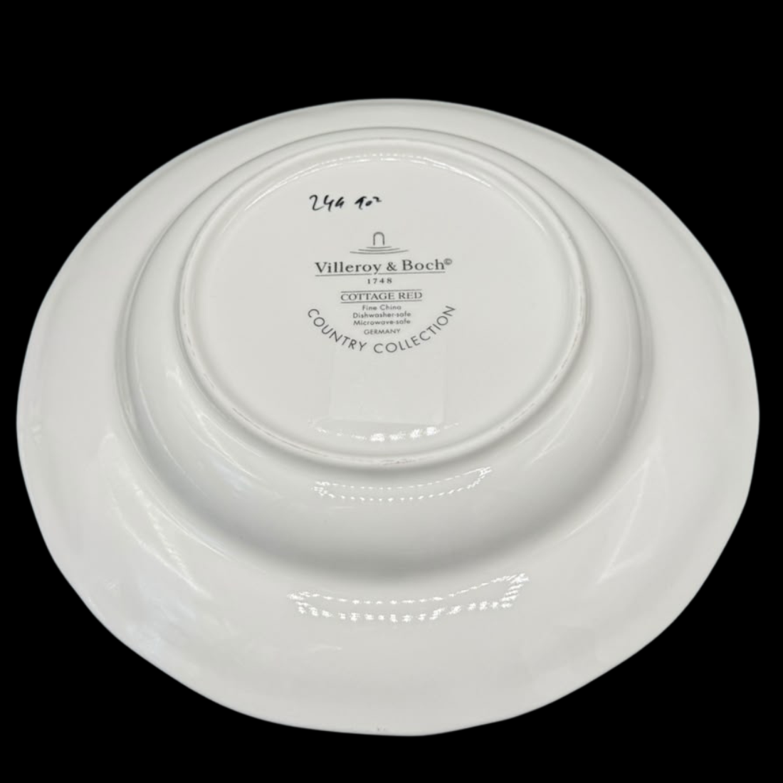 Villeroy & Boch Cottage Red: Suppenteller / tiefer Teller