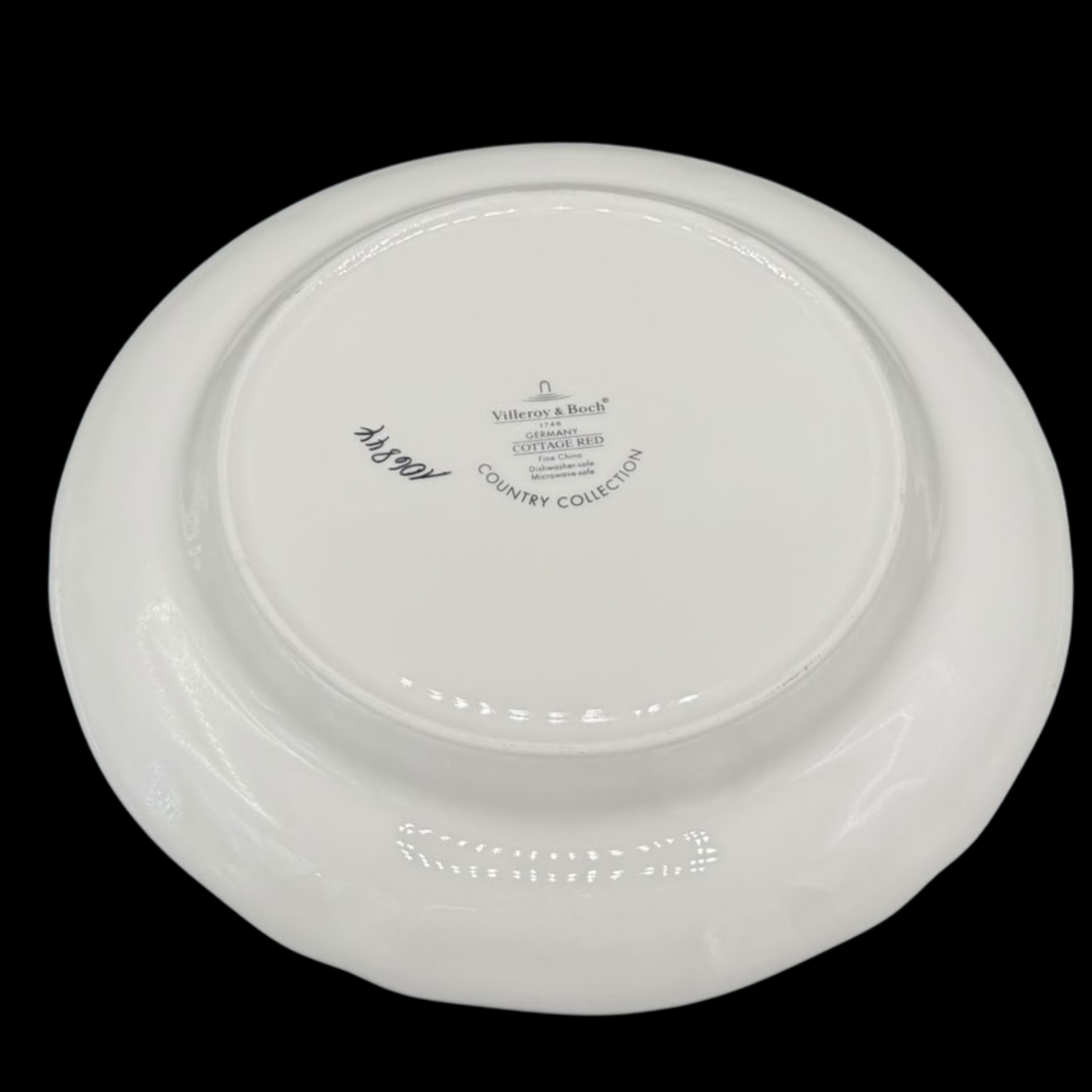 Villeroy & Boch Cottage Red: Speiseteller / flacher Teller