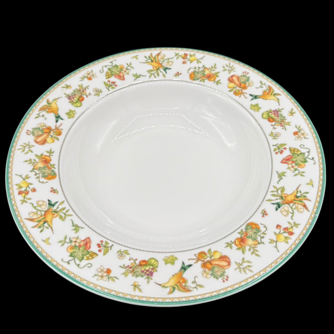 Villeroy & Boch Golden Birds / Fruits: Suppenteller / tiefer Teller