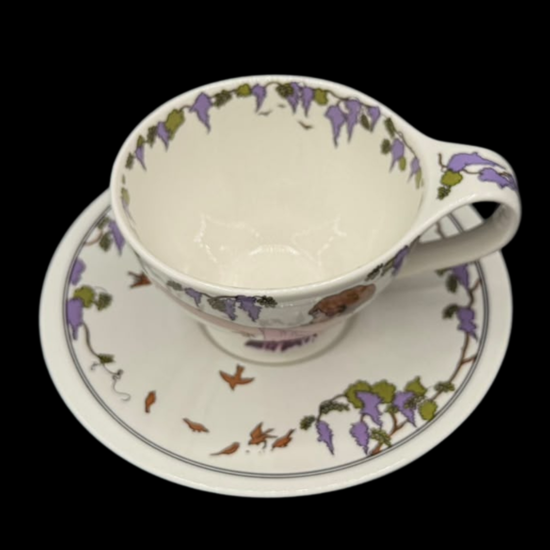 Villeroy & Boch Design 1900: Kaffeetasse / Tasse mit Unterteller