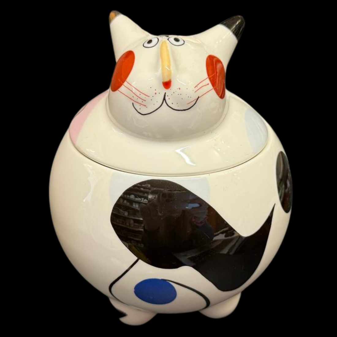 Villeroy & Boch Animal Park: Deckeldose / Konfektdose Katze / Cat Box (14990630748484)