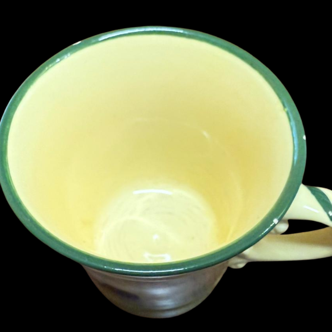 Zeller Keramik Hahn und Henne: Kaffeebecher / Kaffeetasse mit Unterteller - 8 cm (Beschreibung) (7120902553737)