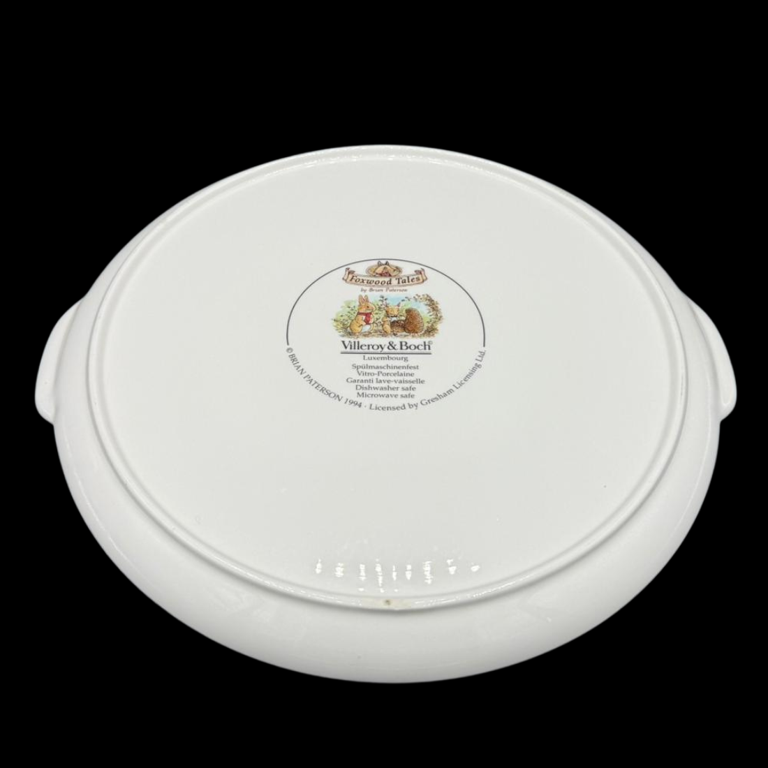 Villeroy & Boch Foxwood Tales: Tortenplatte / Kuchenplatte mit Griff (15249517314372)